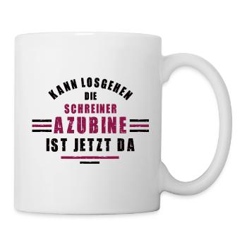 Trainee carpenter apprenticeship carpenter training - Mug - white - Right