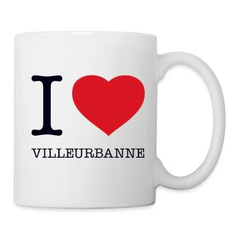 I love Villeurbanne - Mug - white - Right