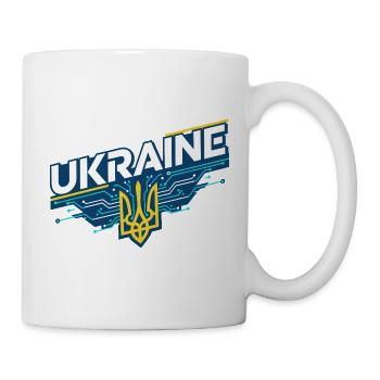 Ukrainian Circuit Trident Tee - Mug - white - Right