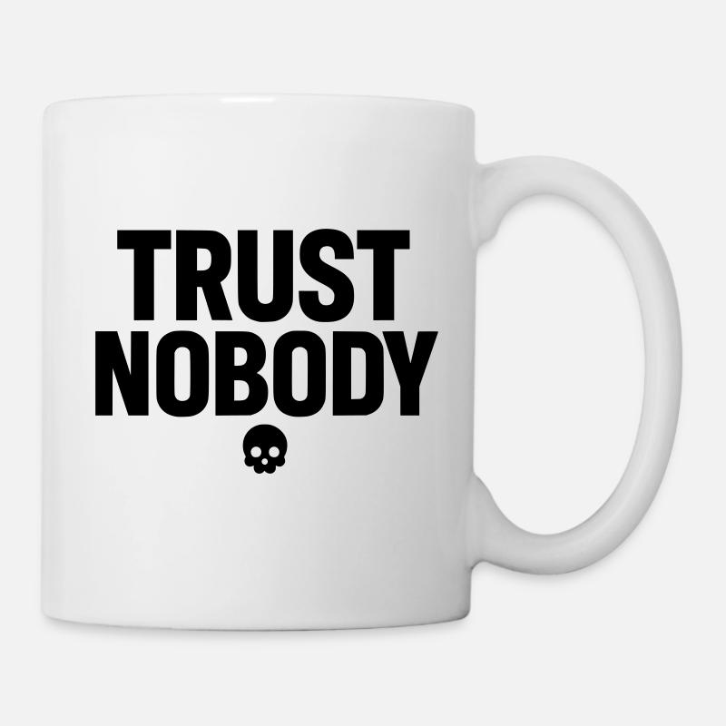 Trust Nobody - Mug - white
