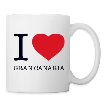 J’adore Gran Canaria - Mug blanc - blanc - Droite