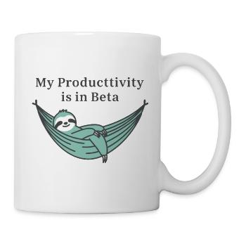 My Productivity is in Beta - Mug - white - Right