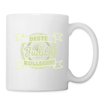 Arbeitskollegin Judith - Tasse - Weiß - Rechts