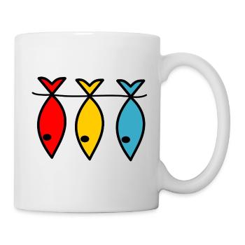 PÊCHE. RETRAITE. RETRAITE. RETRAITEE - Mug blanc - blanc - Droite