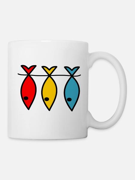 ANGELN. RUHESTAND. RUHESTAND. PENSIONIERT - Tasse - Weiß