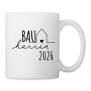 Constructeur 2026 Cadeau Maison Construction Chantier - Mug blanc - blanc - Droite