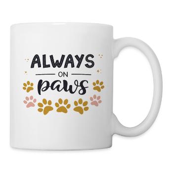 Always on your feet - Mug - white - Right