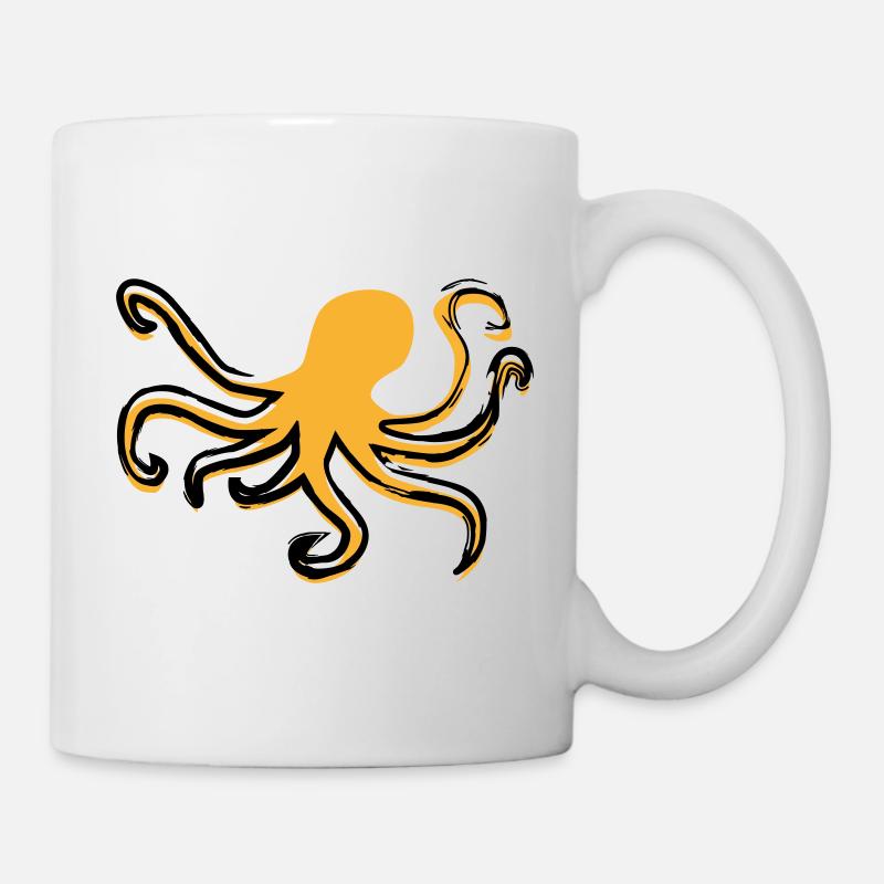 Octopus Style - Mug - white