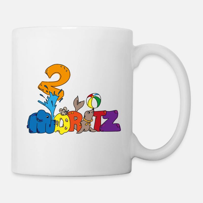 Moritz fête ses 2 ans - Mug blanc - blanc