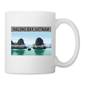 Baie de Halong, Vietnam - Mug blanc - blanc - Droite
