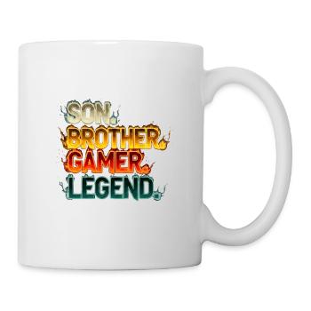 Gaming Jungs 8-16 Jahre Geburtstag Geschenk Lustig - Tasse - Weiß - Rechts
