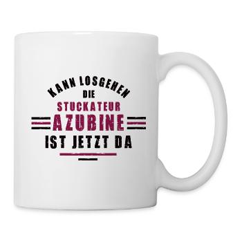 Trainee plasterer apprenticeship training plasterer - Mug - white - Right