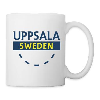 Uppsala Logotype Sweden - Mug - white - Right