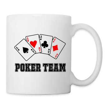 Poker Team - Mug - white - Right