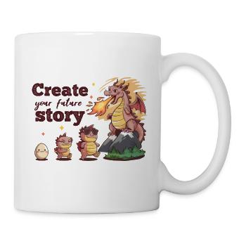 Cadeau Dragon Garçon Anniversaire Aventure - Mug blanc - blanc - Droite