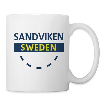 Sandviken Sweden emblem - Mug - white - Right