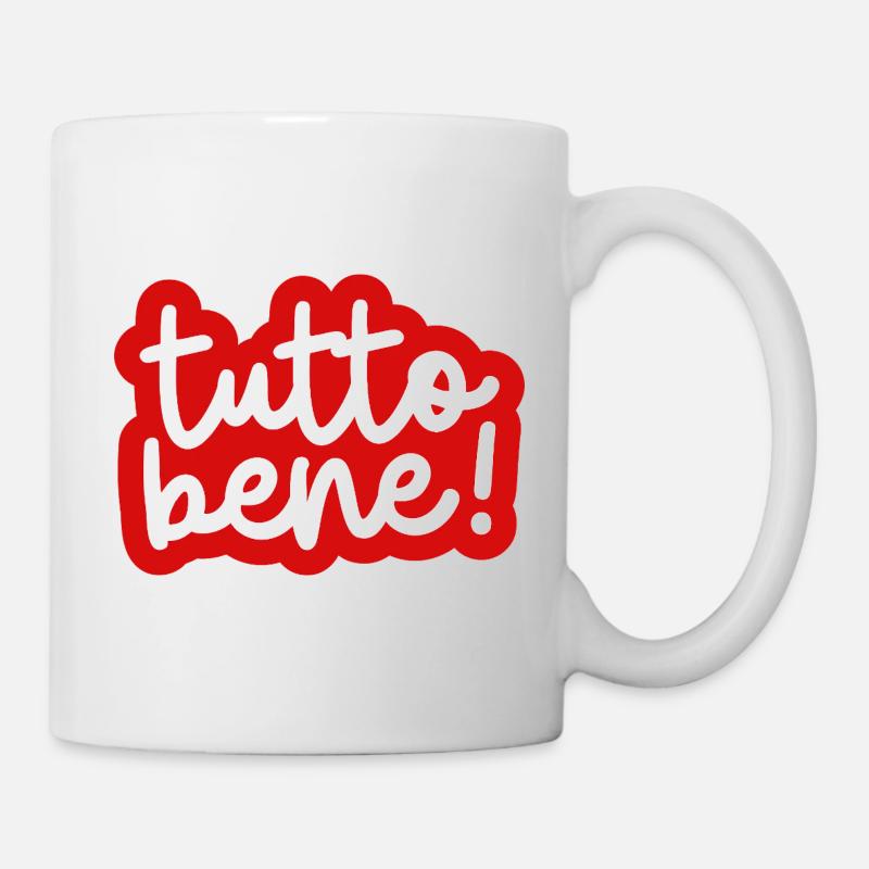 « Tutto bene ! » - Mug blanc - blanc