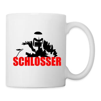 Schlosser - Tasse - Weiß - Rechts