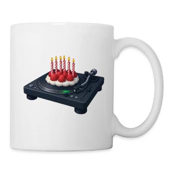 DJ BIRTHDAY - sound & vision - Mug - white - Right
