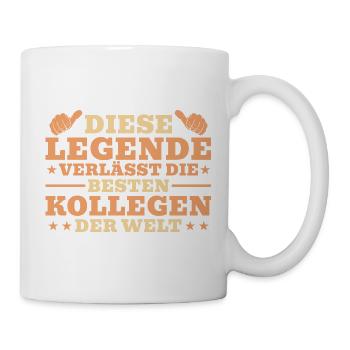 Pension Farewell - Collègue retraité - Mug blanc - blanc - Droite