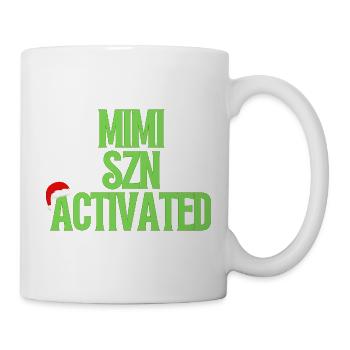Mimi Szn activé - Conception de Noël - Mug blanc - blanc - Droite