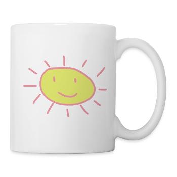 Sun Summer Joy – Holiday Sunbeam Design - Mug - white - Right