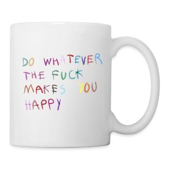 Do what makes you happy - Mug - white - Right