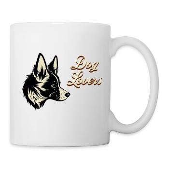 Dog Love DogLovers - Mug - white - Right