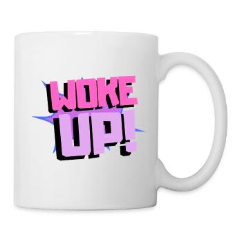 woke up - Mug - white - Right