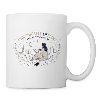 Chronically Offline - Mug - white - Right
