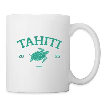 Tahiti - Tortue - Polynésie française - Schildkröte - Mug blanc - blanc - Droite
