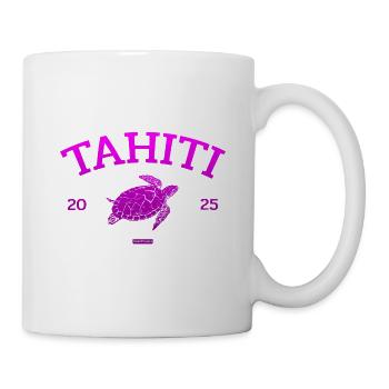 Tahiti - Tortue - Polynésie française - Schildkröte - Mug blanc - blanc - Droite
