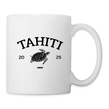 Tahiti - Tortue - Polynésie française - Schildkröte - Mug blanc - blanc - Droite