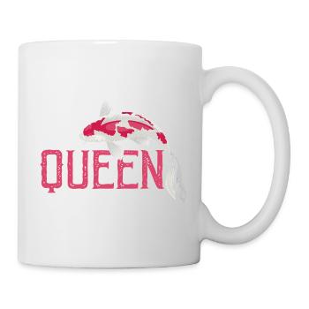 Koi Queen Female Fish Keeper Pond Lifestyle - Mug - white - Right
