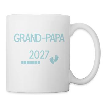 Grandpa in 2027 Gift Future Grandpa Humor - Mug - white - Right