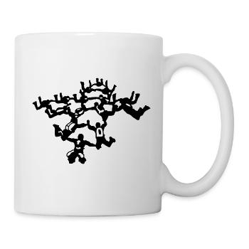 Parachuting - Mug - white - Right