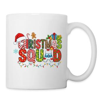 Christmas Squad - Tasse - Weiß - Rechts