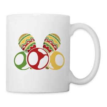 Bingo Game Bingo & Maracas Fiesta Bingo - Mug - white - Right