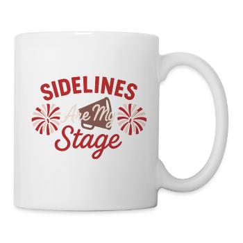 Cheer Mom Club Geschenk - Tasse - Weiß - Rechts