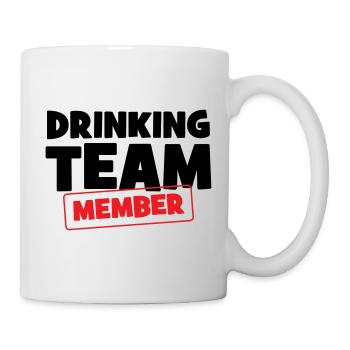 Drinking Team Member / Alcohol - Mug - white - Right