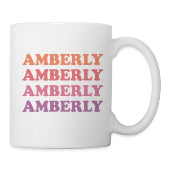 Geschenk für Amberly - Tasse - Weiß - Rechts