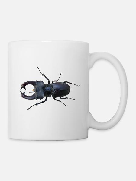 Hirschkäfer  - Tasse - Weiß