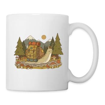 Forest Trail Backpacking Adventure - Mug - white - Right