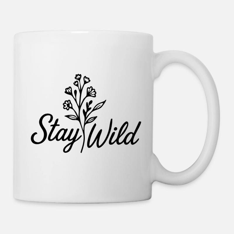 stay wild - Mug - white