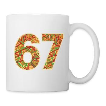 Africa Tribal 67 Pattern - Mug - white - Right
