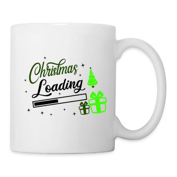 Christmas Loading - Tasse - Weiß - Rechts