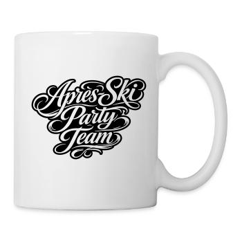 Apres Ski Party Team - Tasse - Weiß - Rechts