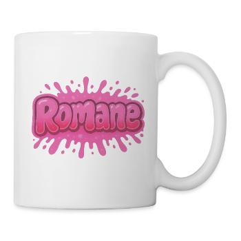 Graffiti Romane Name Gift Ideal Printable su - Mug - white - Right