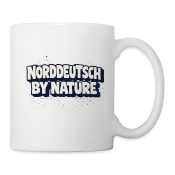 Norddeutsch by nature Heimat Statement - Mug - white - Right