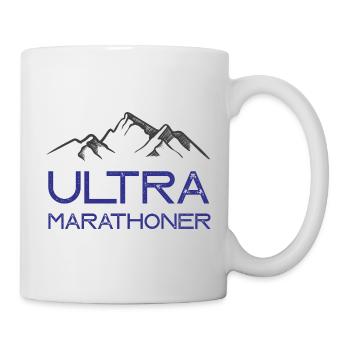 Ultra-Marathonläufer - Tasse - Weiß - Rechts